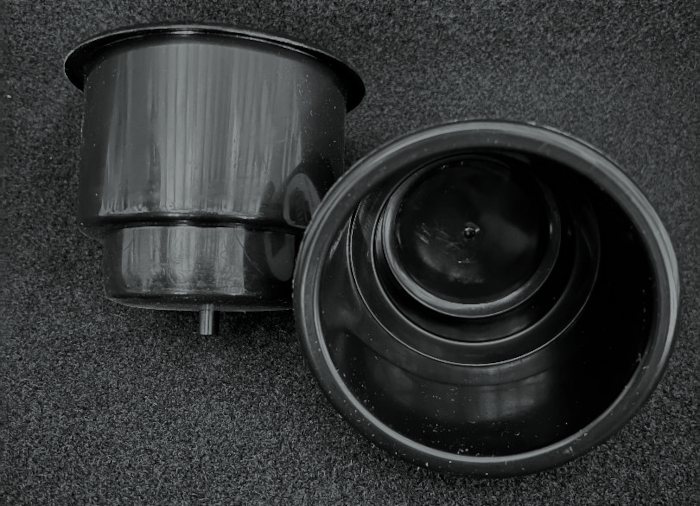 Cup Holder - Black Plastic Cup Holder - Black Plastic